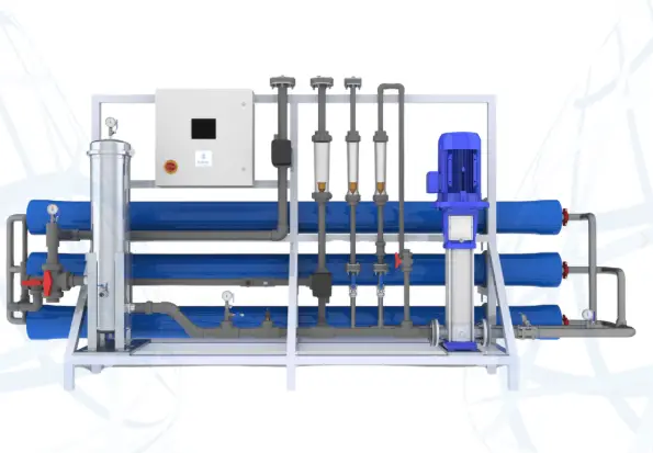 All Water Maxi Range Aerial View Front View